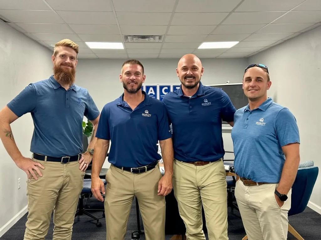 team photo in office