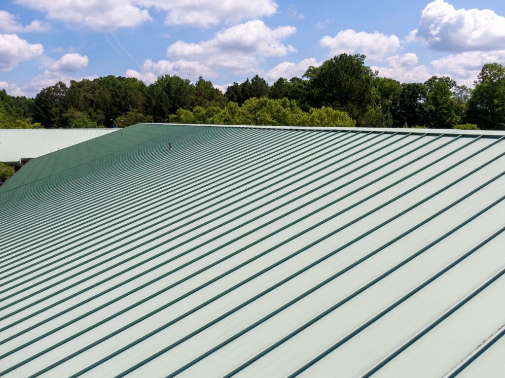 metal commercial roof