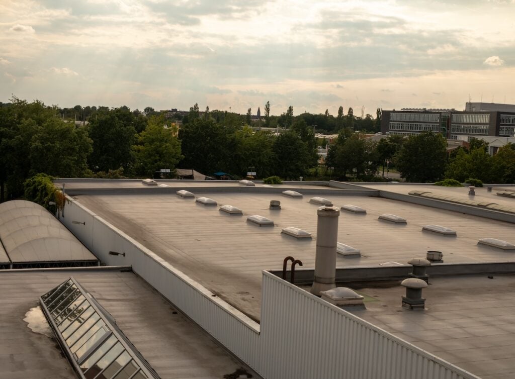 large commercial building epdm