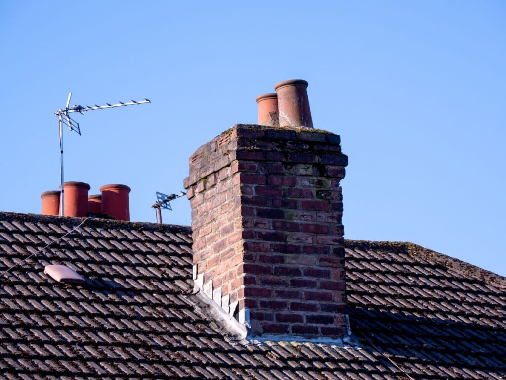 old house chimney flashing