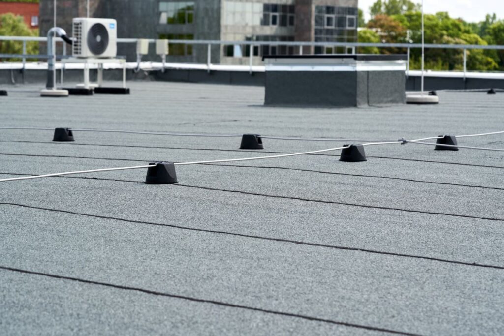 flat roof bitumen
