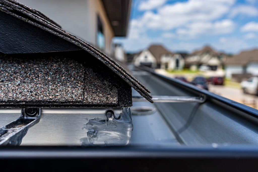 Gutter Installation on Home