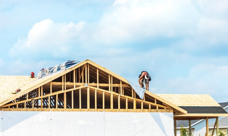 roof under construction