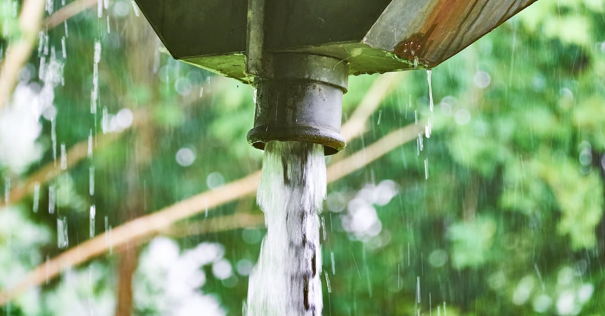 Rain chains for gutters